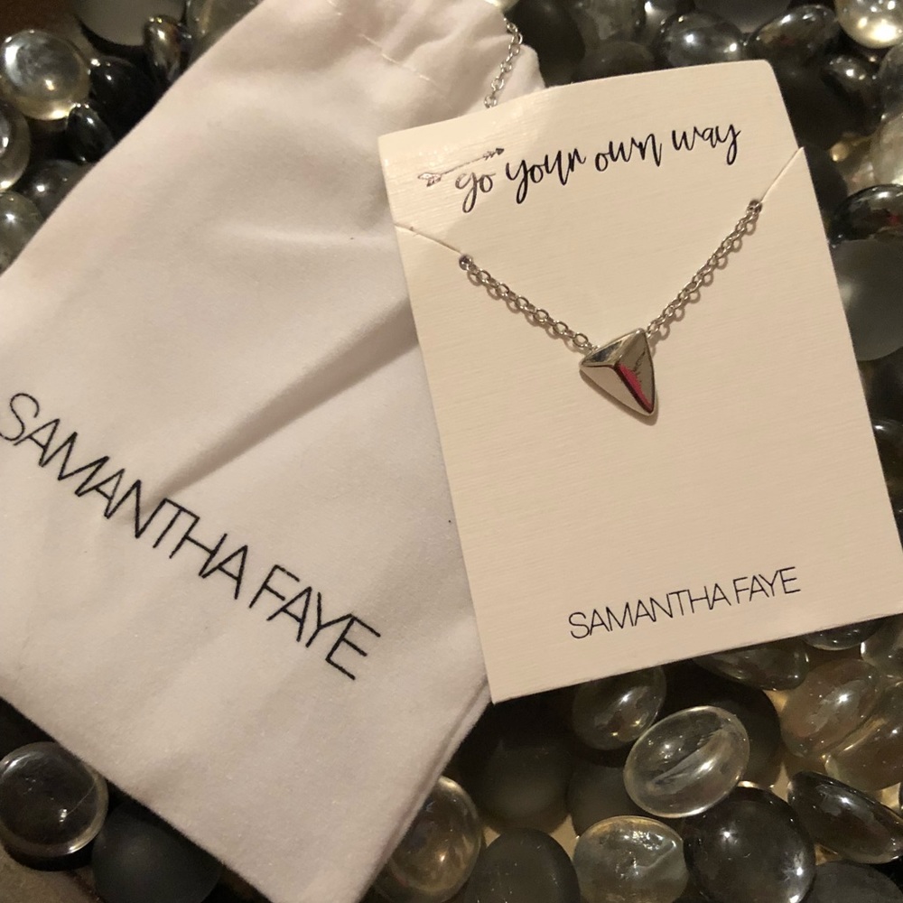 Samantha Faye arrowhead necklace